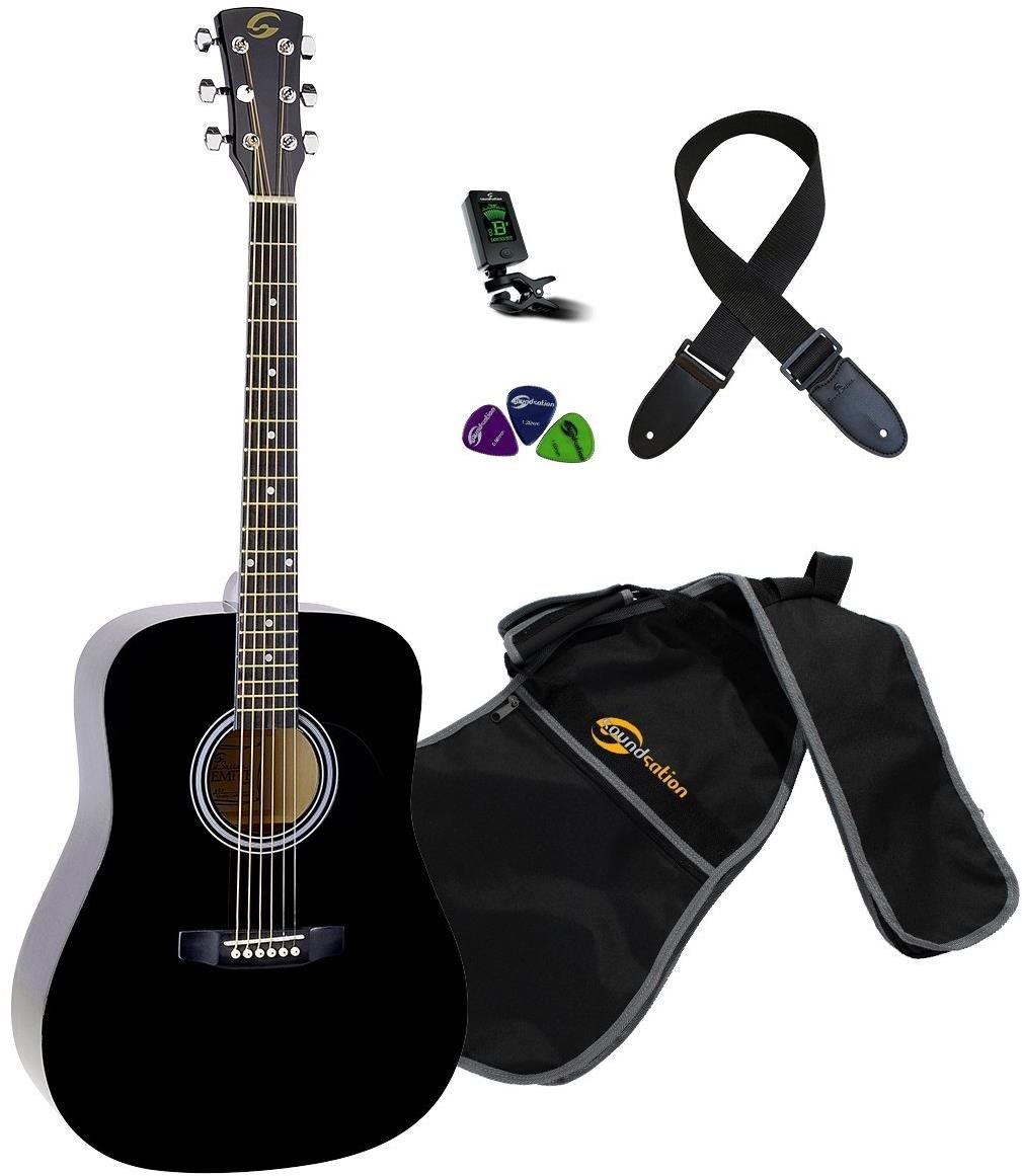 SOUNDSATION Yosemite-BUN-BK Akustická gitara