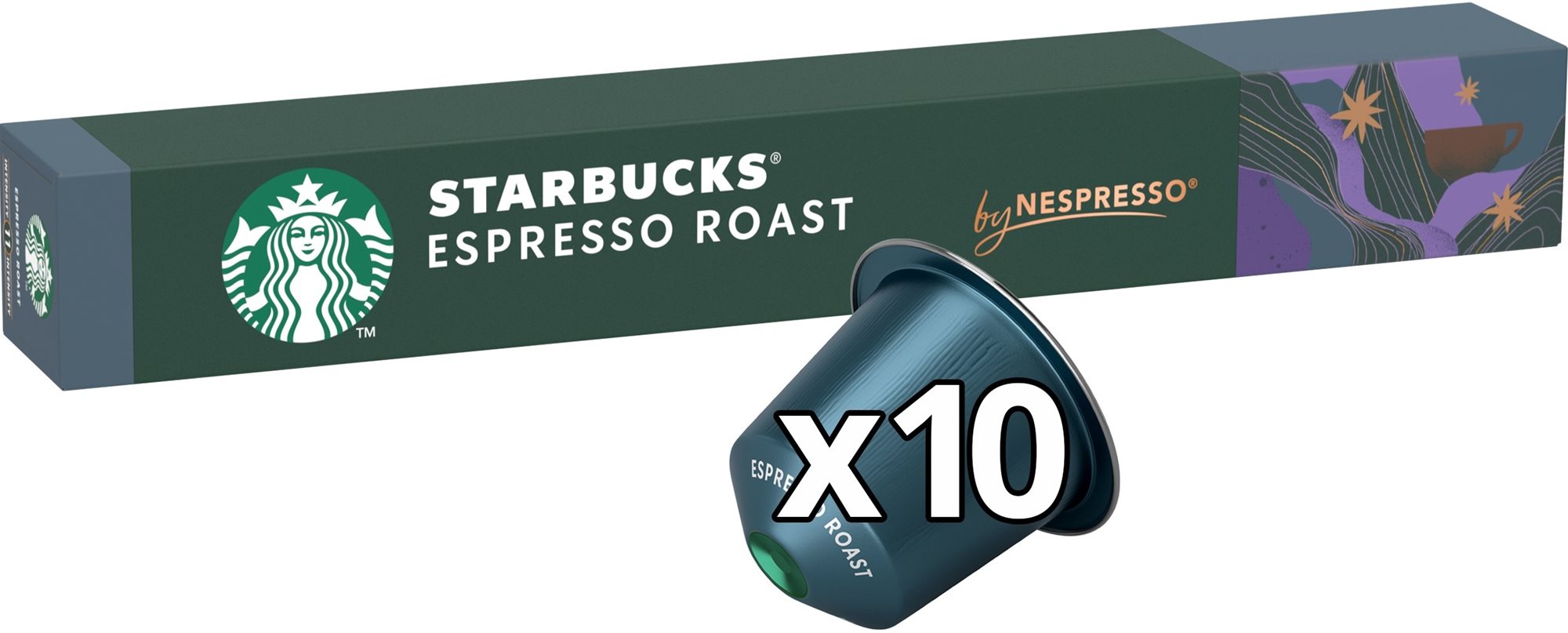 STARBUCKS® Espresso Roast by NESPRESSO®, Dark Roast kávové kapsuly,...