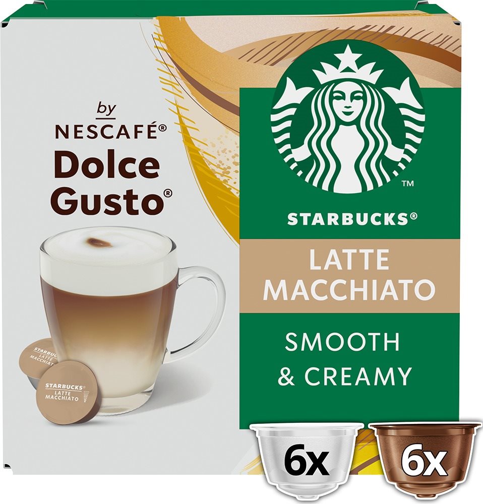 STARBUCKS® Latte Macchiato by NESCAFÉ® Dolce Gusto® - 12 kapsúl (6...