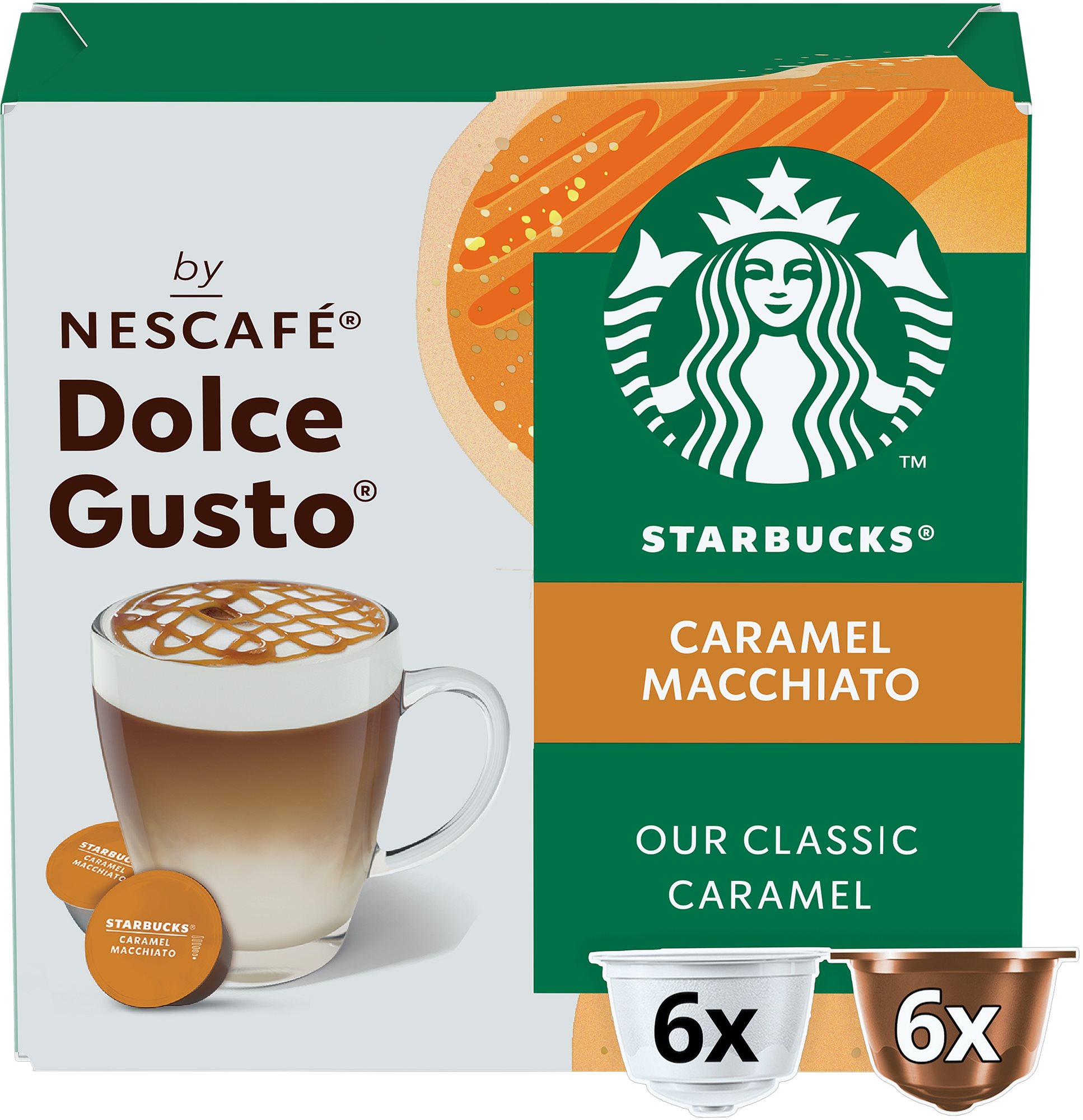 STARBUCKS® Caramel Macchiato by NESCAFÉ® Dolce Gusto® - 12 kapsúl...