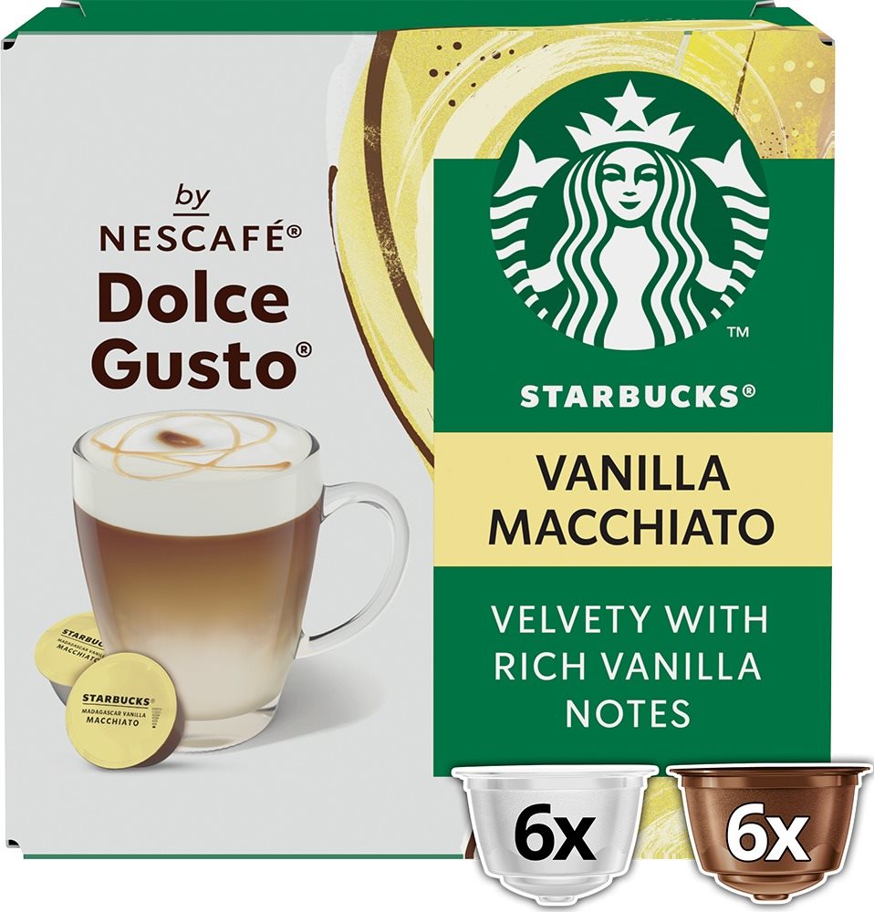 STARBUCKS® Madagascar Vanilla Macchiato by NESCAFÉ® Dolce Gusto® -...