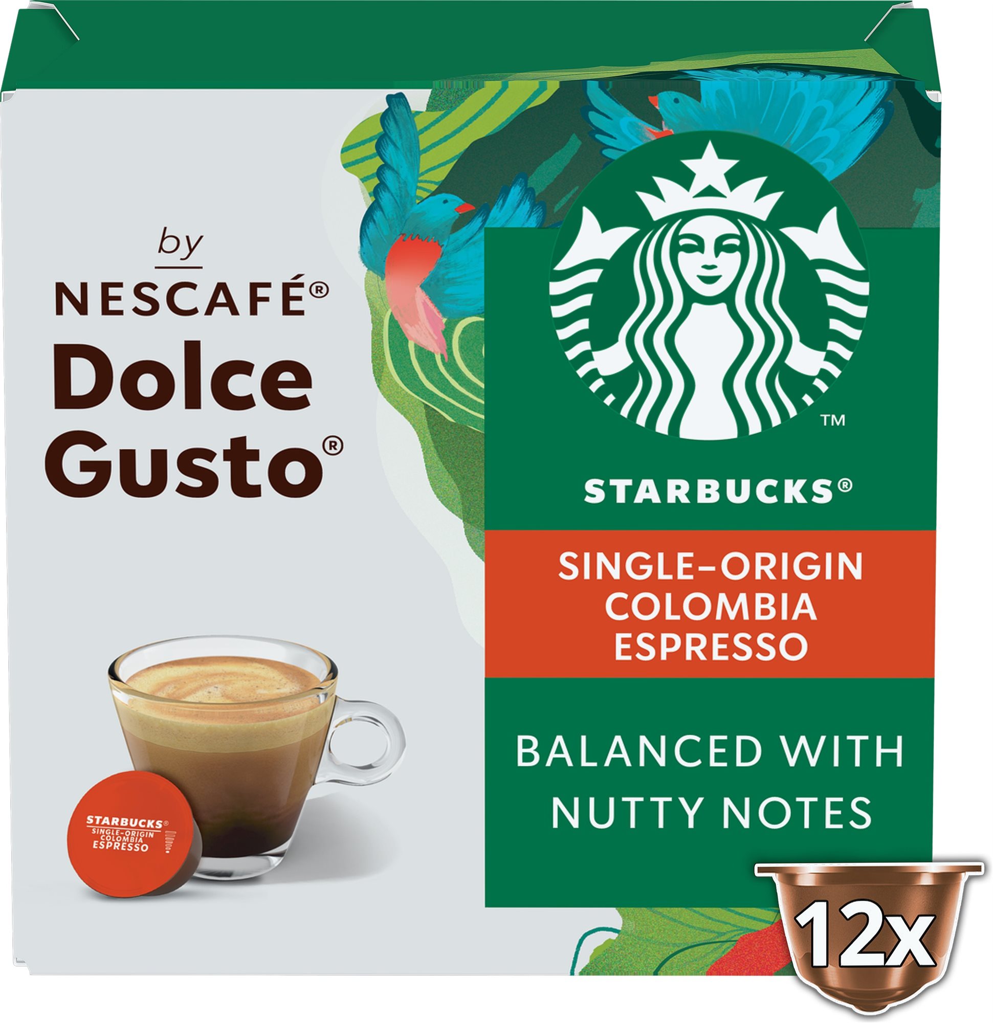 STARBUCKS® Espresso Colombia by NESCAFÉ® Dolce Gusto® - 12 kapsúl...