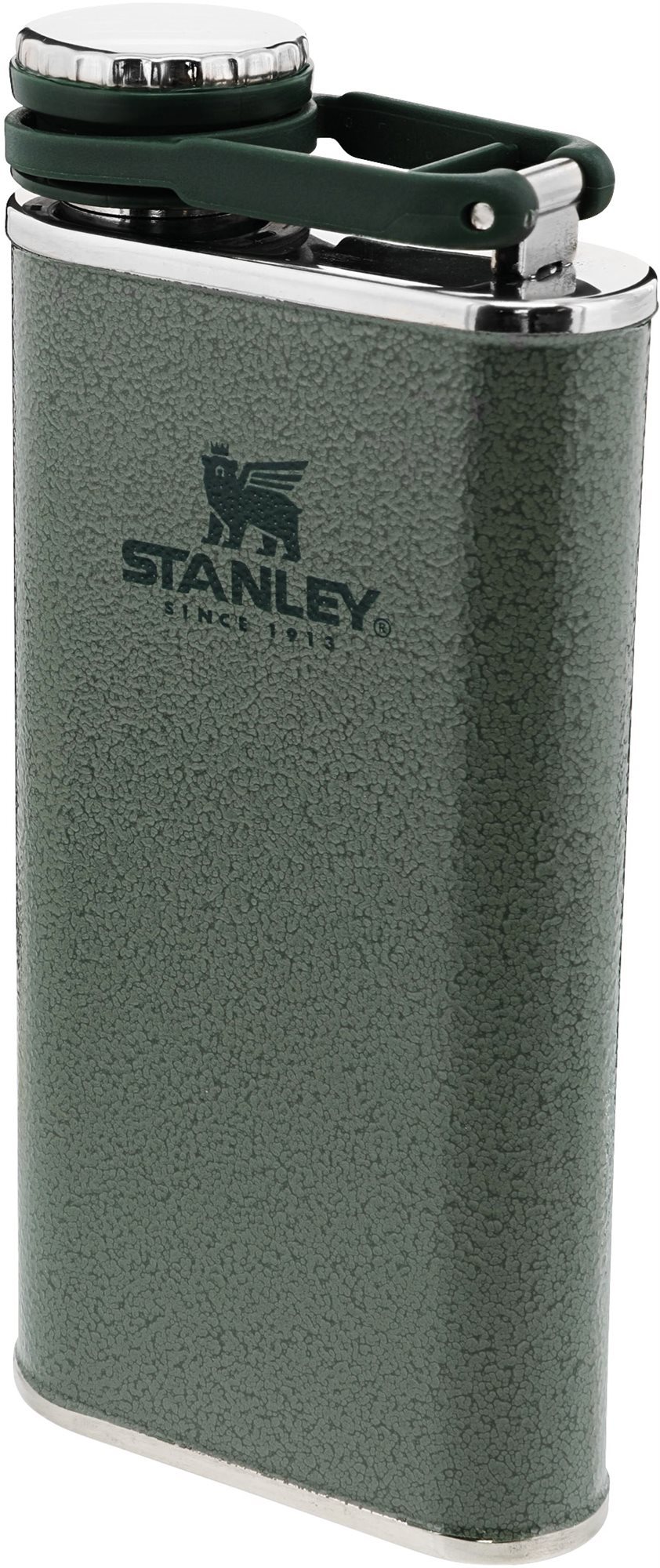 STANLEY Placatka 230ml CLASSIC SERIES kladívková zelená Placatka