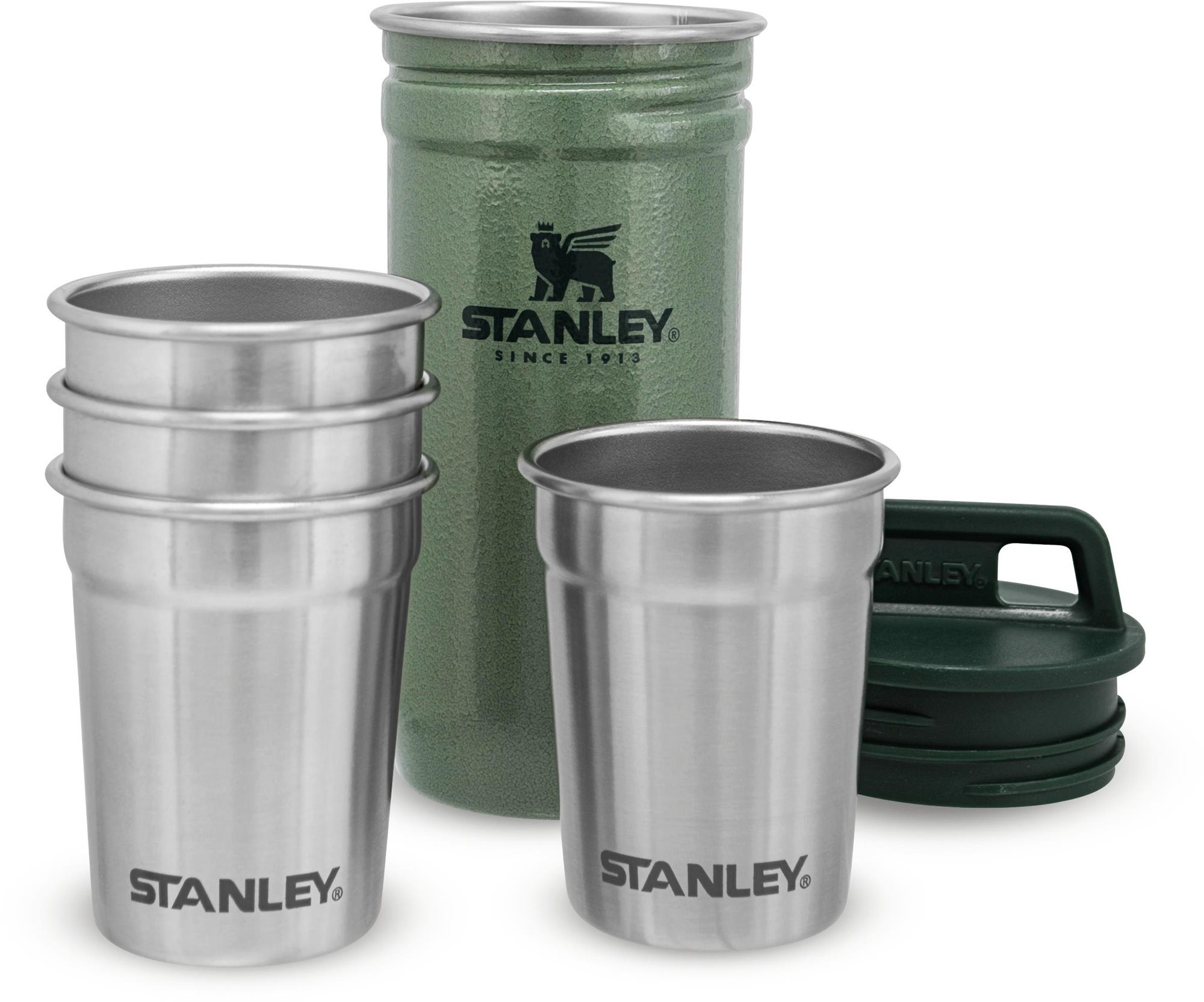 STANLEY Set 4 ks nerez panákov Adventure series v nerezovom puzdre,...