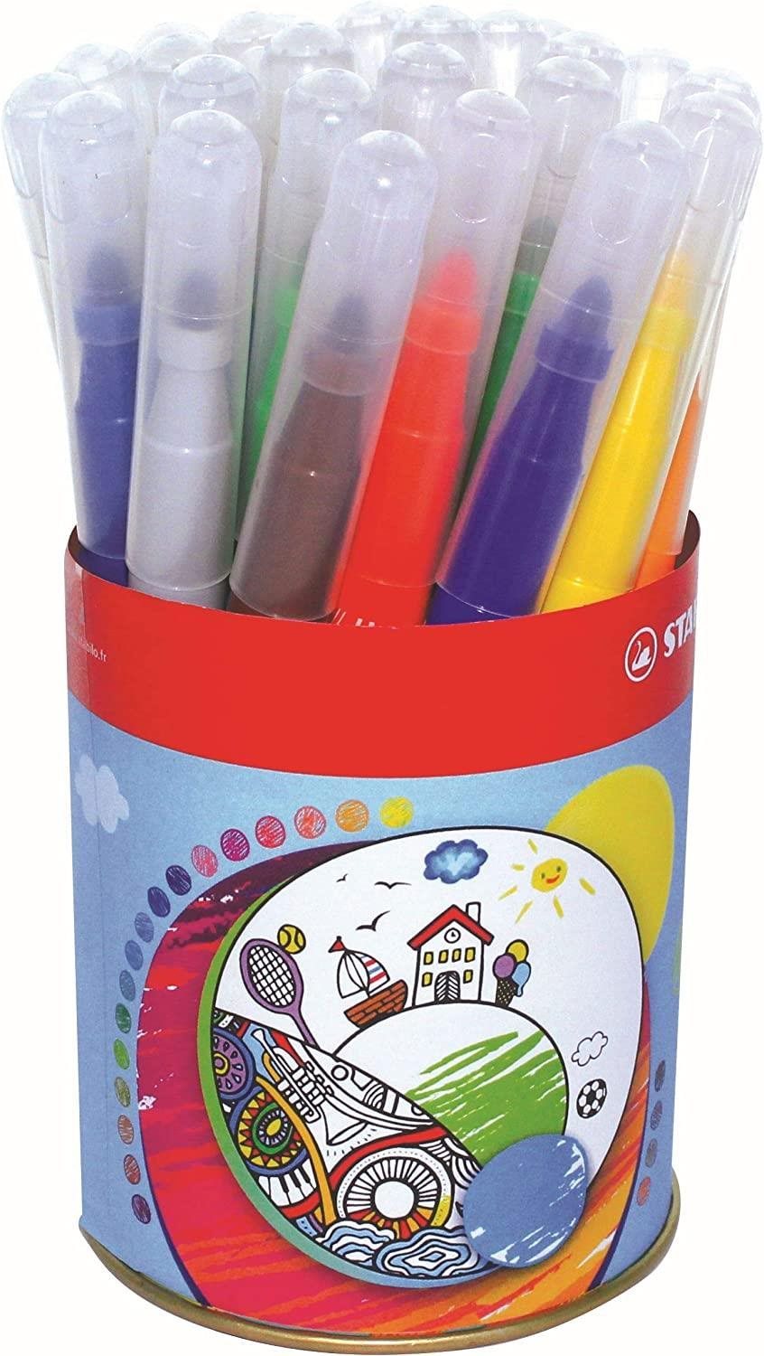 STABILO power max - 24 db-os kiszerelésű fémdoboz - 12 különböző...