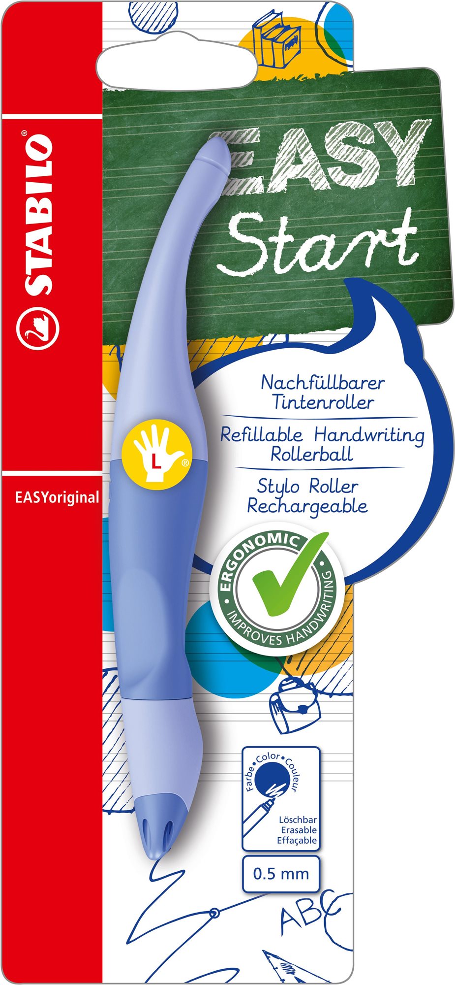 STABILO EASYoriginal Pastel L obláčikovo modrý Roller