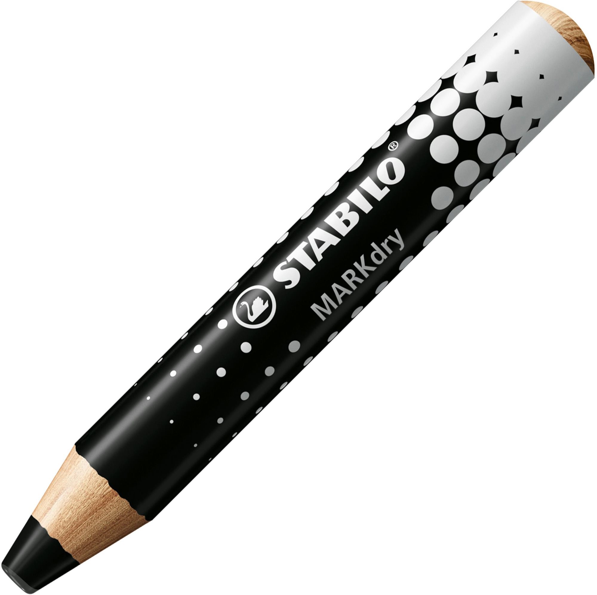STABILO MARKdry – čierny Popisovač