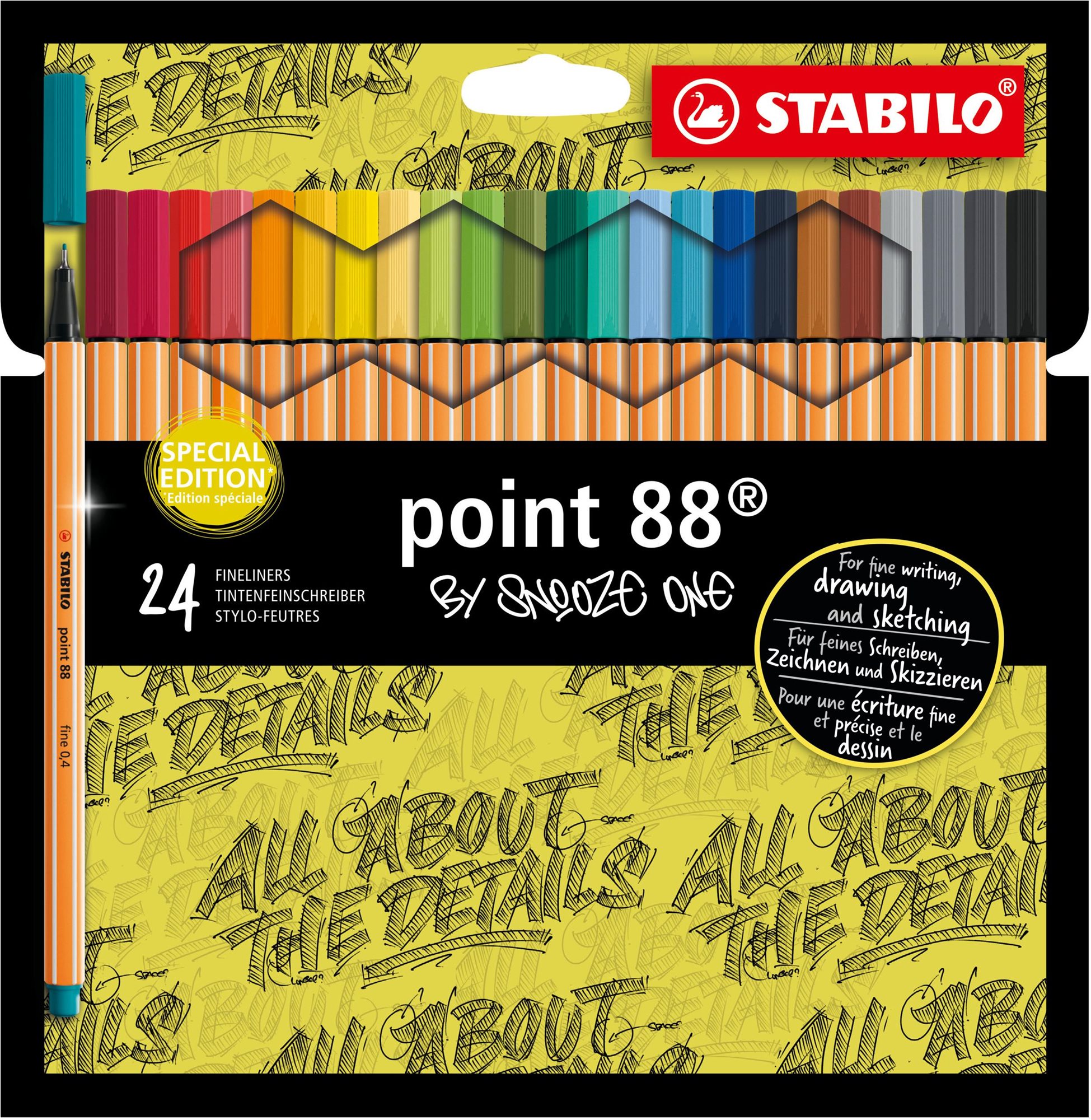 STABILO point 88 Snooze One Edition 24 db Tűfilc készlet