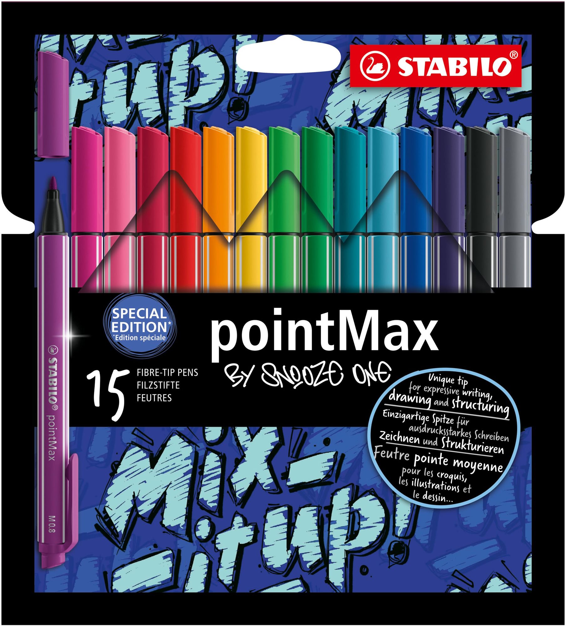 STABILO pointMax Snooze One Edition 15 db Tűfilc készlet