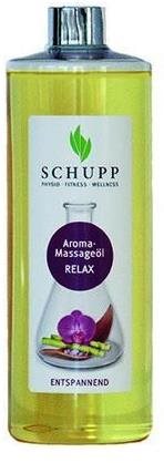Schupp aromatický masážny olej relax 500 ml + dávkovač Masážny olej