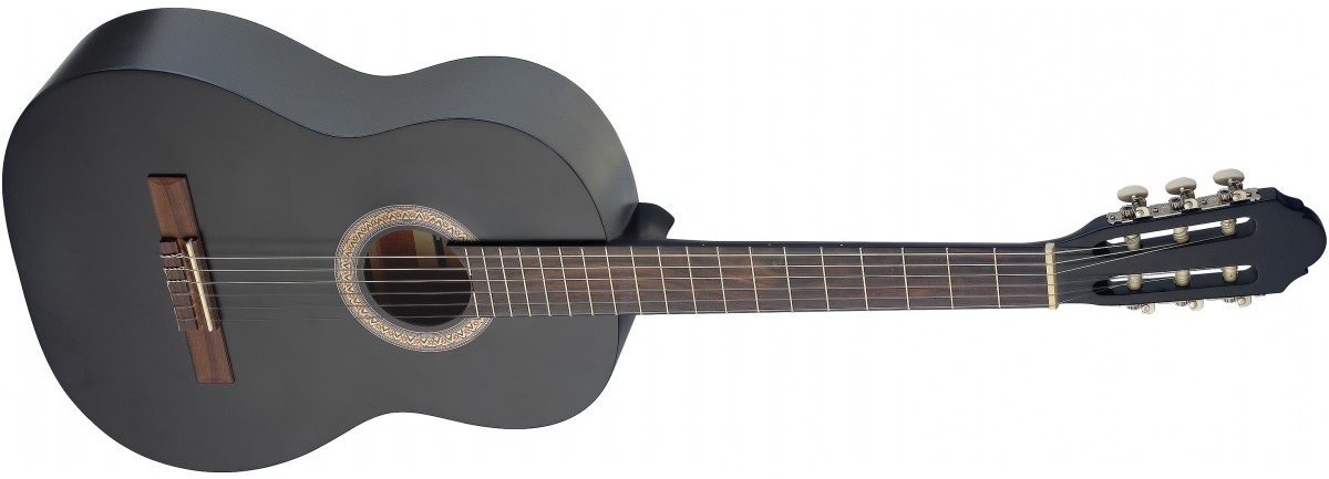 Stagg C440 M 4/4, čierna Klasická gitara