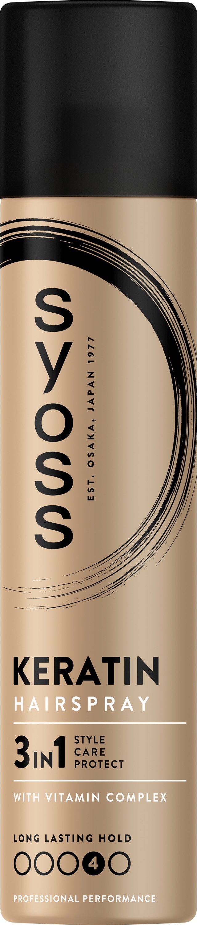 SYOSS Keratin lak na vlasy 300 ml Lak na vlasy
