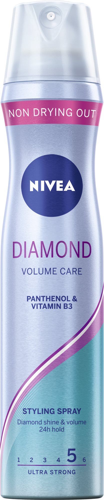 NIVEA Diamond Volume Care 250 ml Lak na vlasy