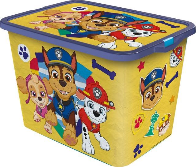 Store Mancs őrjárat - 23l + tető, műanyag Tároló doboz