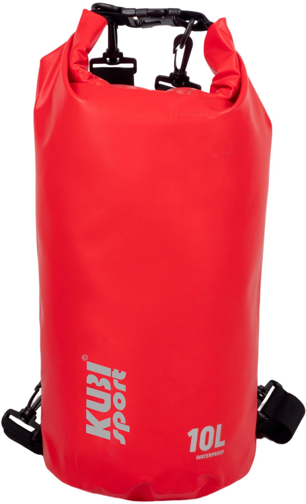 KUBIsport 10 l, piros Vízhatlan zsák