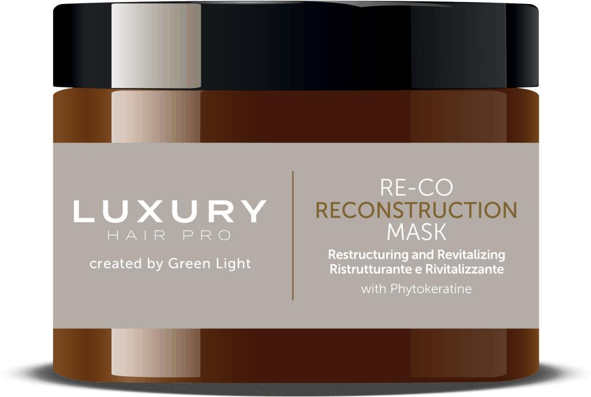 GREEN LIGHT Luxury RE-CO Reconstruction Mask 500 ml Maska na vlasy