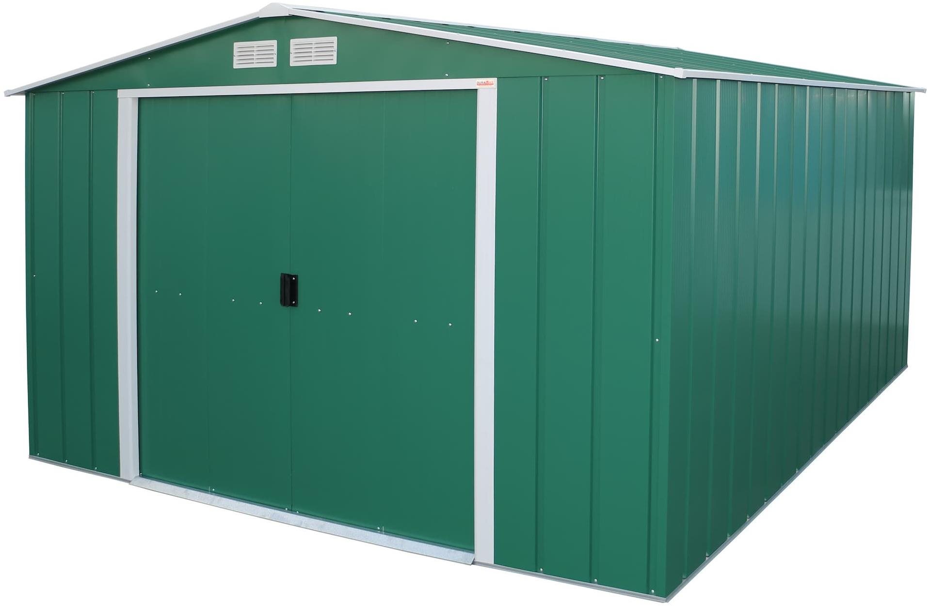 DURAMAX Domček záhradný COLOSSUS ECO XXL, zelený 196 × 322 × 363 cm...