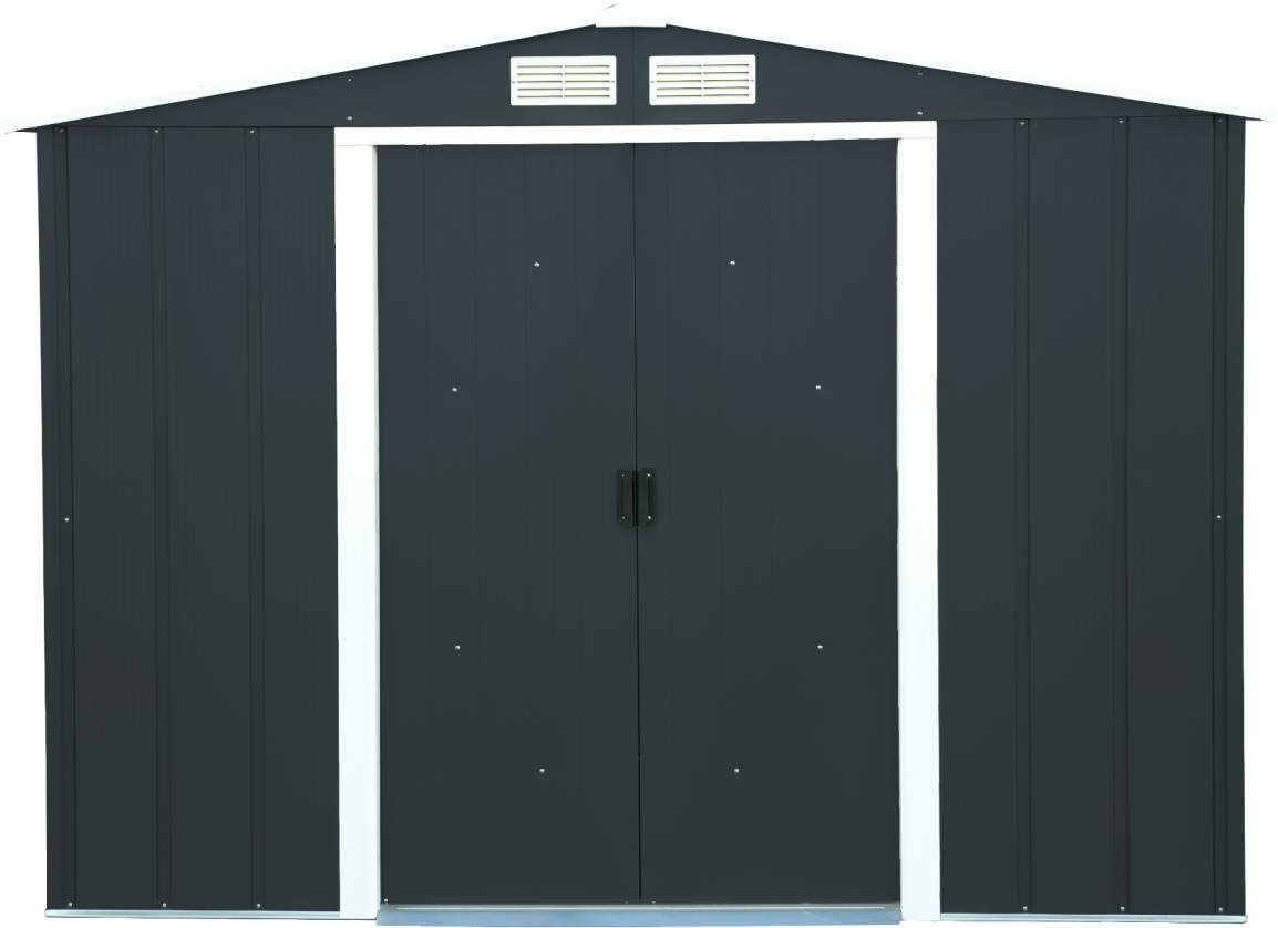 DURAMAX Domček záhradný TITAN ECO, antracit 191 × 262 × 182 cm...