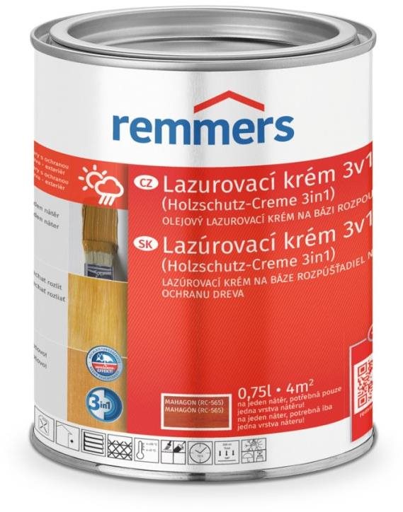 Remmers HK lazurovací krém 0,75 l Mahagoni / Mahagon Lazura