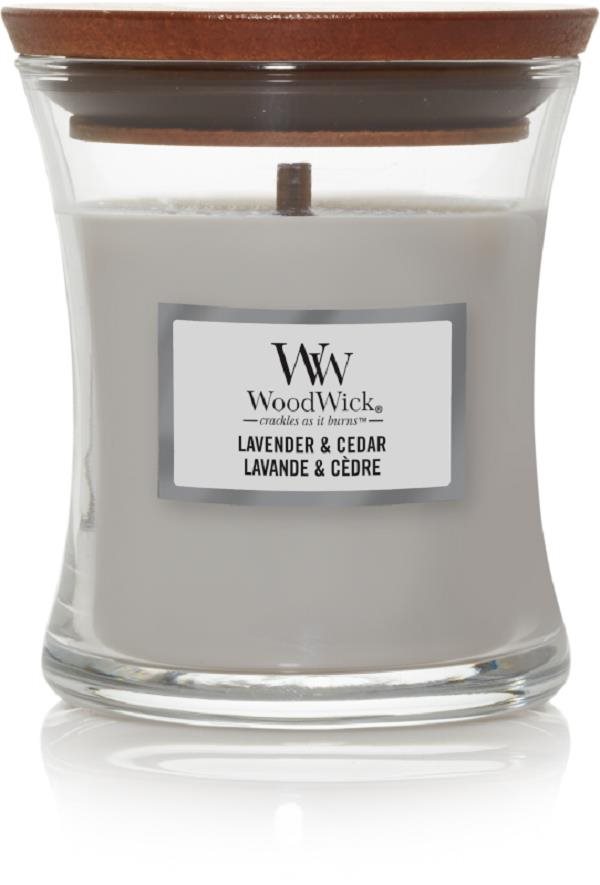 WOODWICK Lavender & Cedar 85 g Sviečka