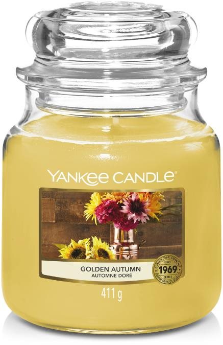 YANKEE CANDLE Golden Autumn 411 g Sviečka