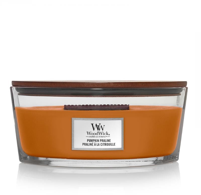 WOODWICK Pumpkin Praline 453 g Sviečka