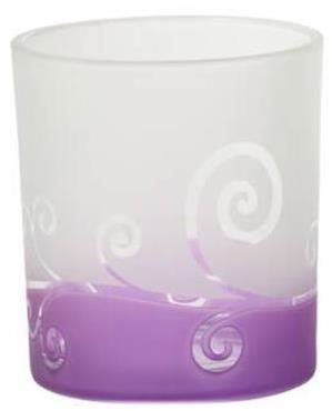 YANKEE CANDLE Purple Scroll Gyertyatartó fogadalmi gyertyához...
