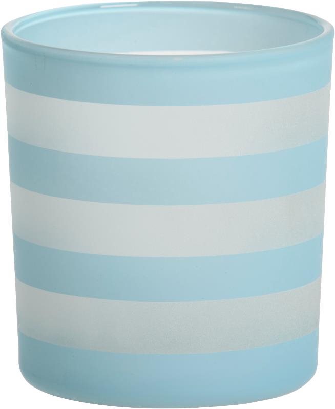 YANKEE CANDLE Coastal Living Gyertyatartó, világoskék Gyertyatartó