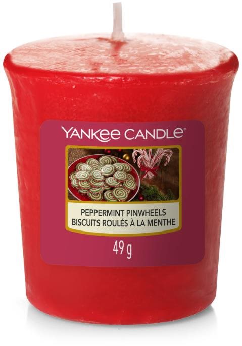 YANKEE CANDLE Peppermint Pinwheels 49 g Sviečka