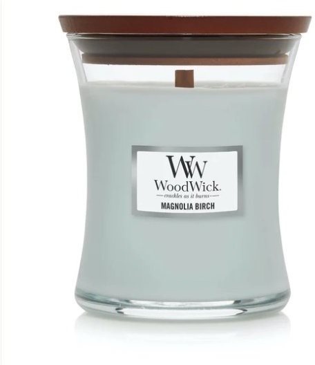 WOODWICK Magnolia Birch 85 g Sviečka