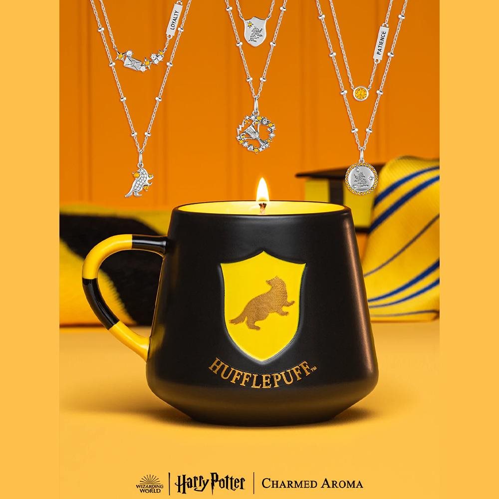 Charmed Aroma Harry Potter Hufflepuff – Bifľomor 326 g + náhrdelník...