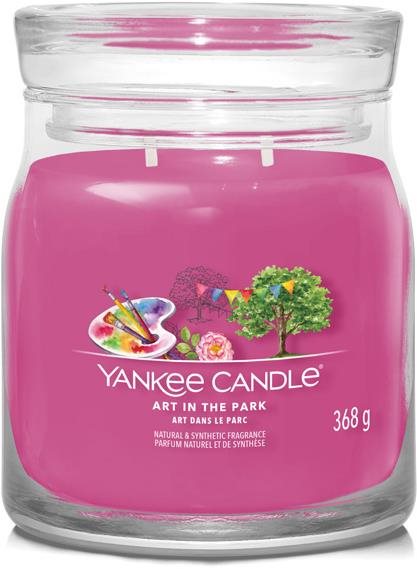 YANKEE CANDLE Signature 2 kanóc Art in the Park 368 g Gyertya