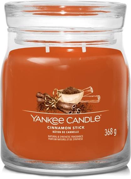 YANKEE CANDLE Signature 2 knôty Cinnamon Stick 368 g Sviečka