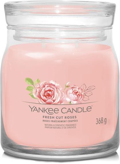 YANKEE CANDLE Signature 2 kanóc Fresh Cut Roses 368 g Gyertya