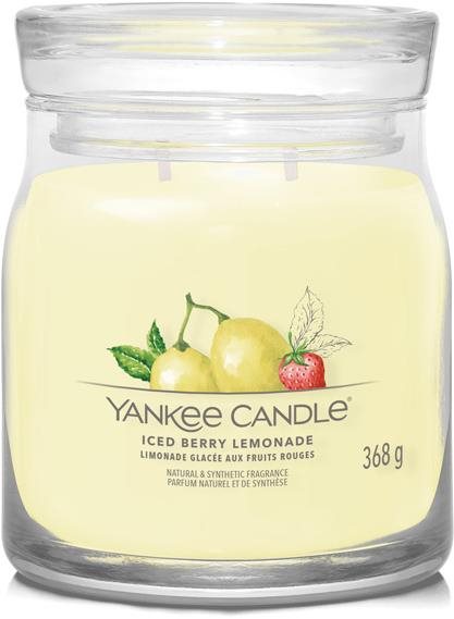 YANKEE CANDLE Signature 2 knôty Iced Berry Lemonade 368 g Sviečka