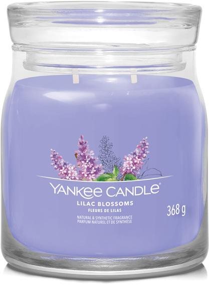 YANKEE CANDLE Signature 2 kanóc Lilac Blossoms 368 g Gyertya