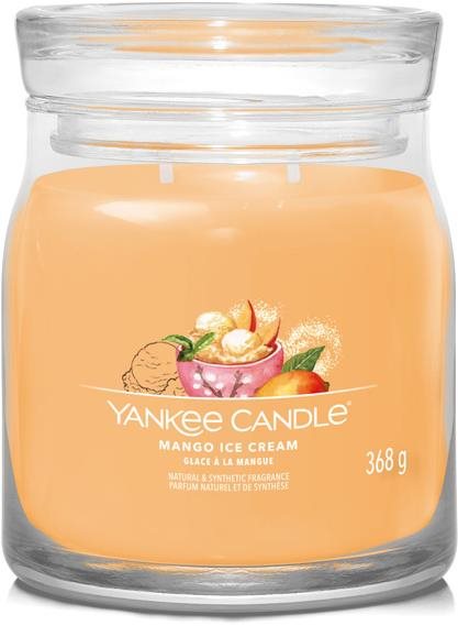 YANKEE CANDLE Signature 2 kanóc Mango Ice Cream 368 g Gyertya