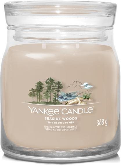 YANKEE CANDLE Signature 2 kanóc Seaside Woods 368 g Gyertya