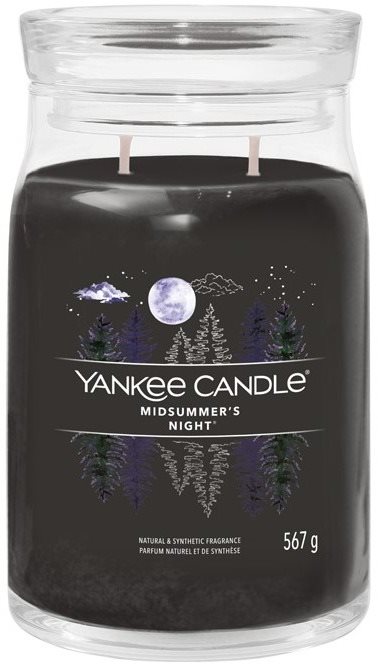 YANKEE CANDLE Signature sklo 2 knôty Midsummer’s Night 567 g Sviečka