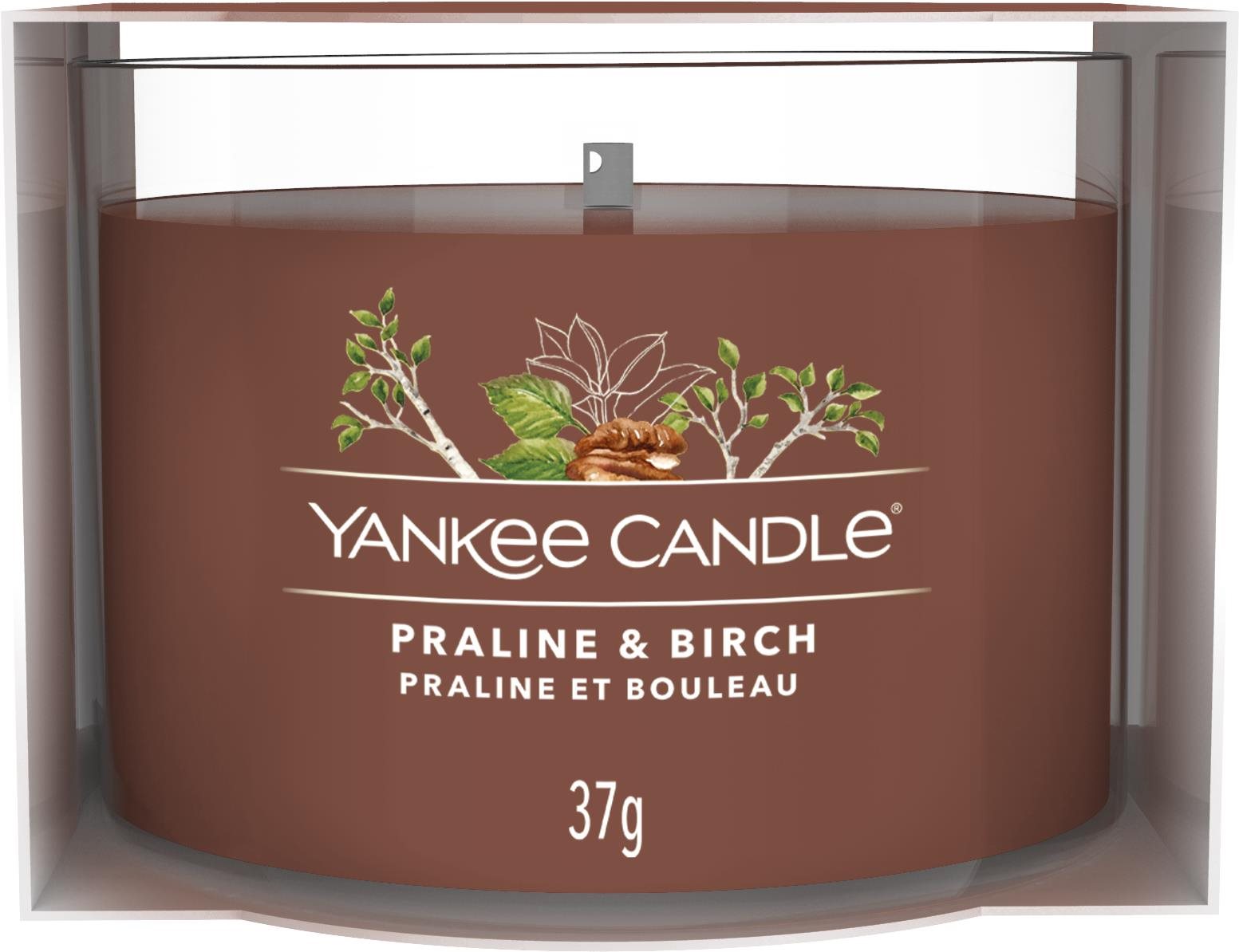 YANKEE CANDLE Praline & Birch 37 g Gyertya