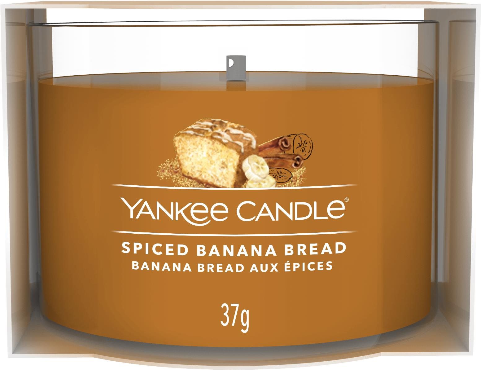 YANKEE CANDLE Spiced Banana Bread 37 g Gyertya