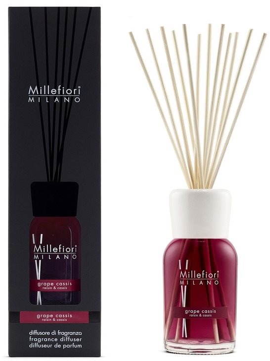 MILLEFIORI Natural Grape Cassis 500 ml Vonné tyčinky