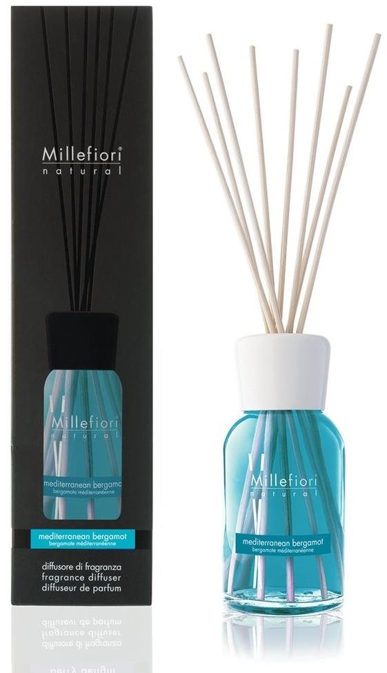 MILLEFIORI Natural Mediterranem Bergamot 500 ml Vonné tyčinky