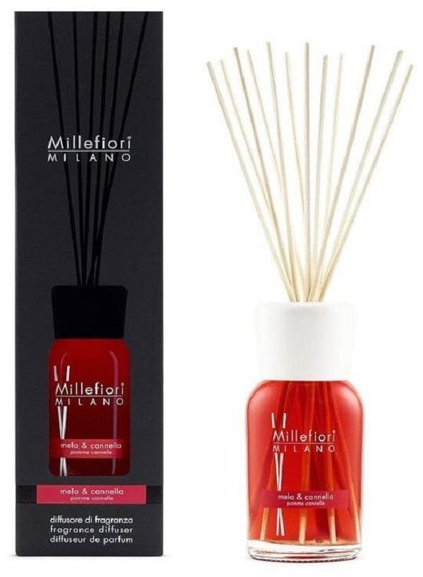 MILLEFIORI Natural Mela & Cannella 500 ml Vonné tyčinky