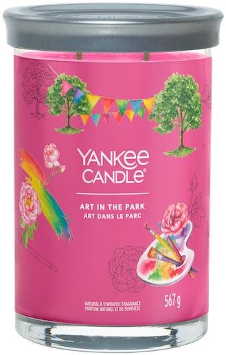 YANKEE CANDLE Signature 2 knôty Art In The Park 567 g Sviečka