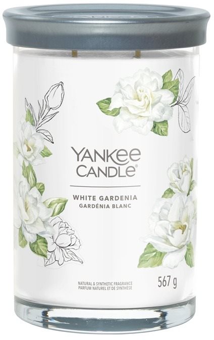 YANKEE CANDLE Signature 2 kanóc White Gardenia 567 g Gyertya