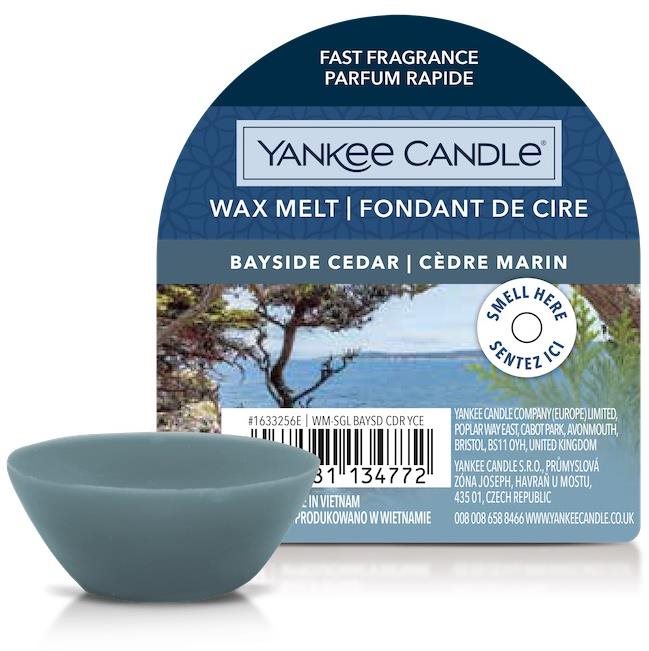 YANKEE CANDLE Bayside Cedar 22 g Vonný vosk