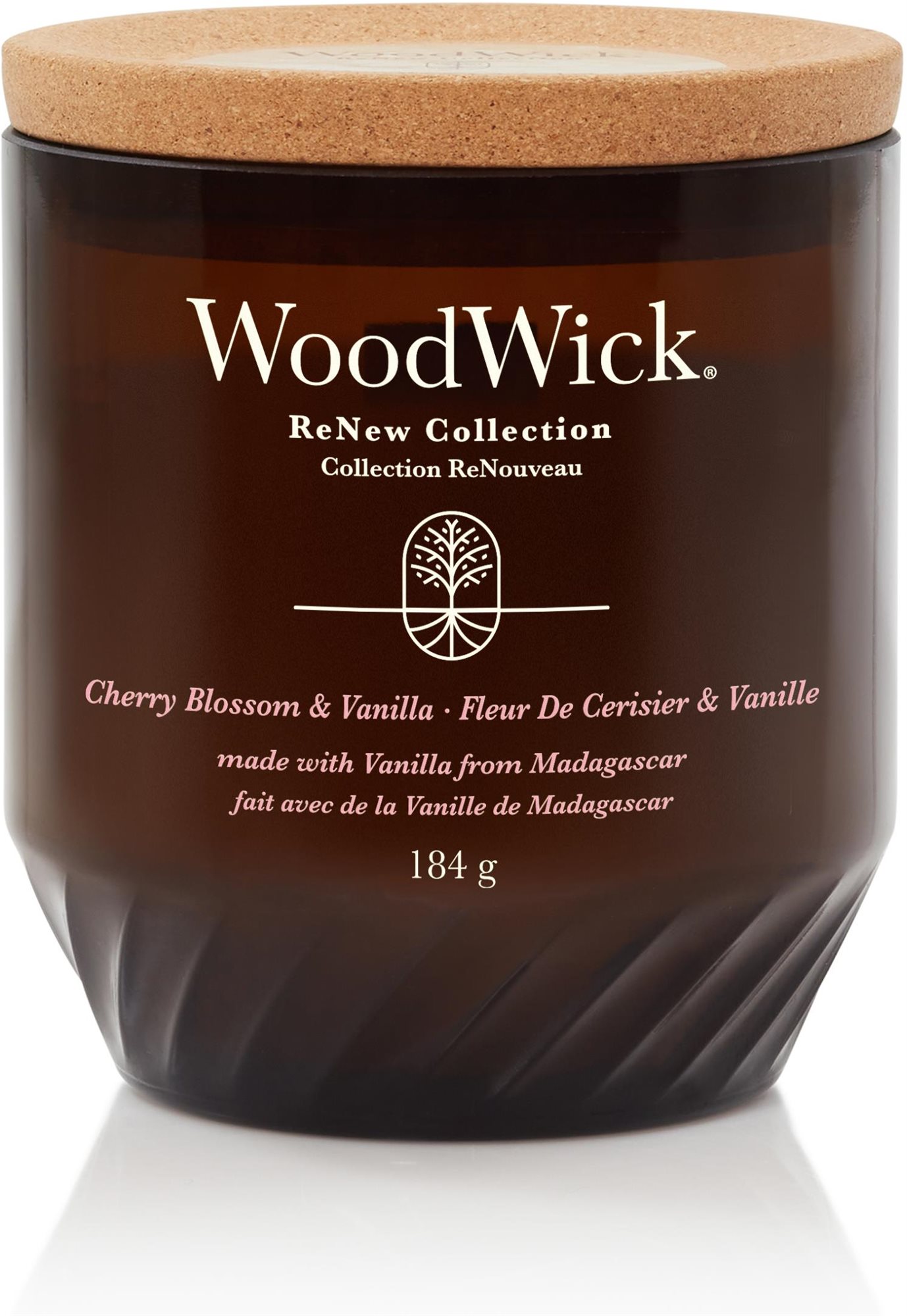WoodWick Renew Cherry Blossom & Vanilla 184 g Gyertya