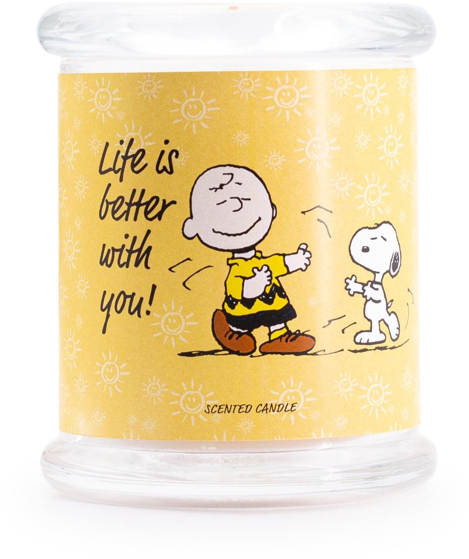 PEANUTS Life is Better with You 250 g Gyertya