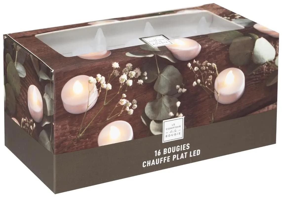 ATMOSPHERA LED teamécses szett, 16db LED gyertya
